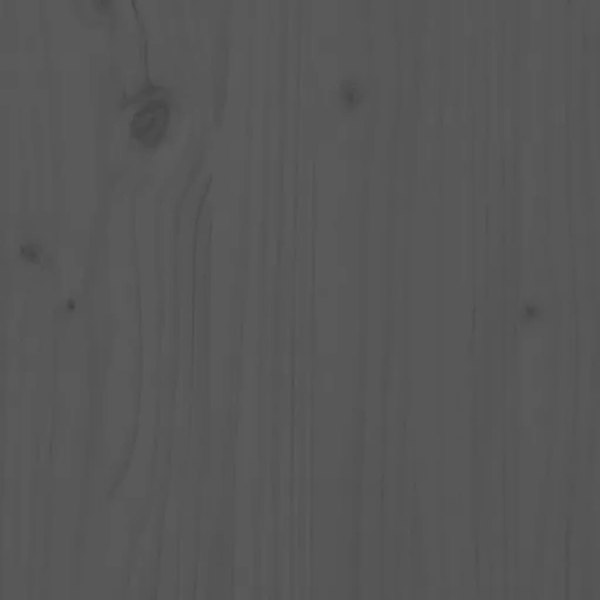 Berkfield Book Cabinet/Room Divider Grey 80x35x91 cm Solid Wood Pine