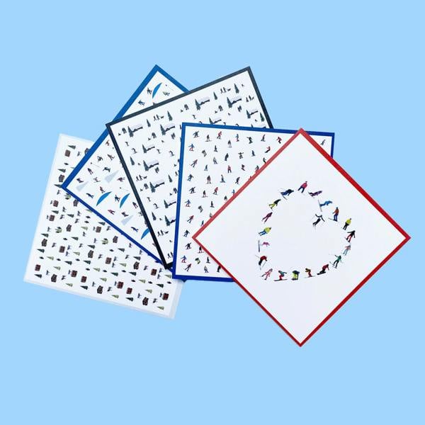Mountain Life Greetings Cards 2