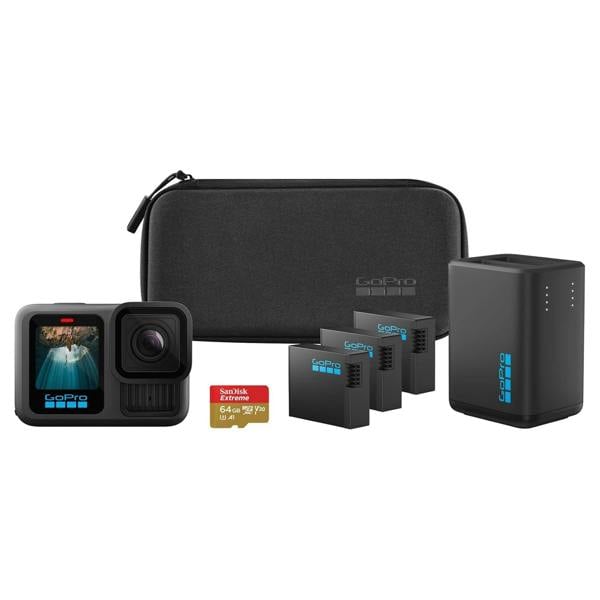 GoPro Hero 13 Black Action Camera Extended Power Bundle