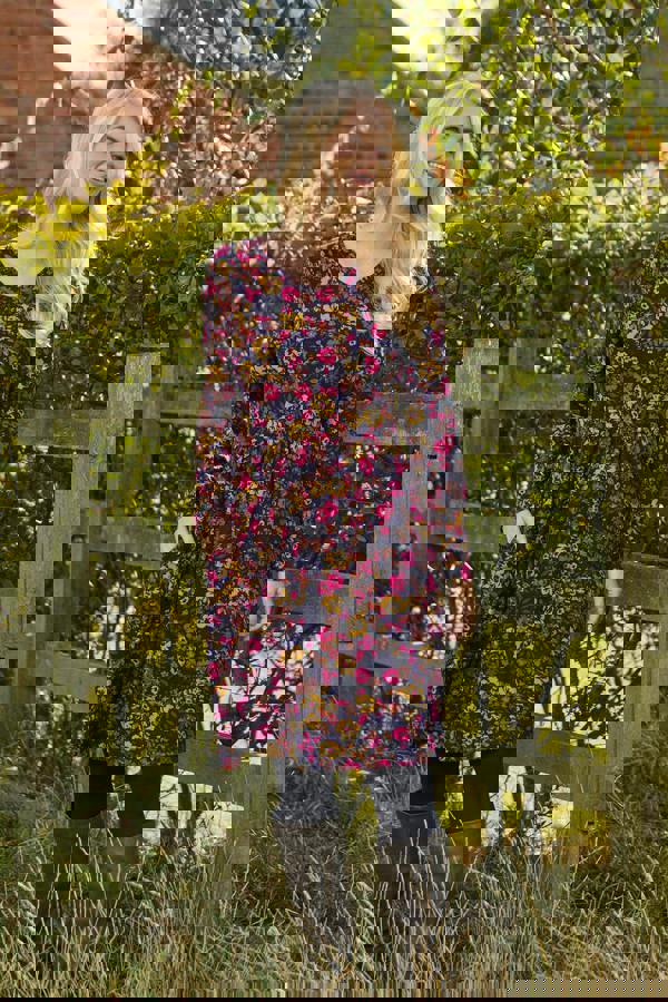 Floral Print Soft Touch Dress