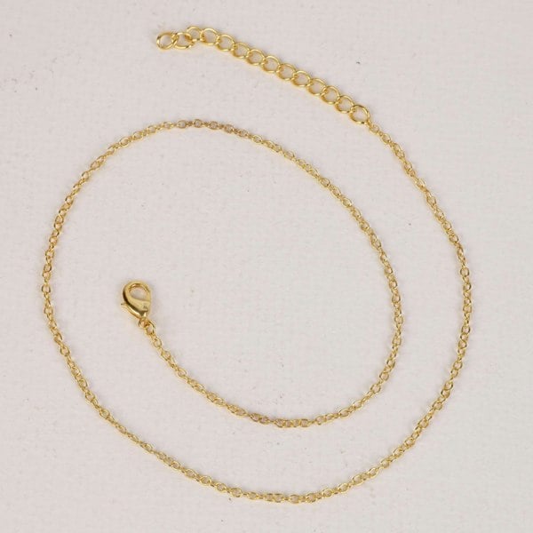 Fine Chain Necklace  Gold - Lila Rasa