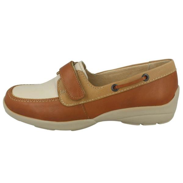 DB Shoes Ladies Easy B Flat Loafer Style Shoes - Elizabeth