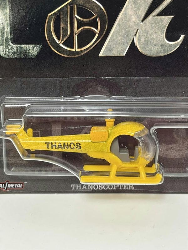 loki thanoscopter marvel studios hot wheels premium hcp23