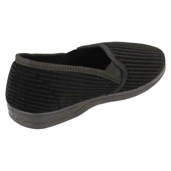 Rosebank Mens Rosebank Twin Gusset Indoor Slippers Ashley