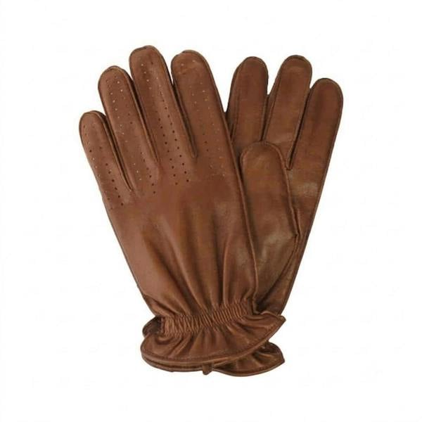 Eastern Counties Leather Mens Toby Leather Gloves - Brown