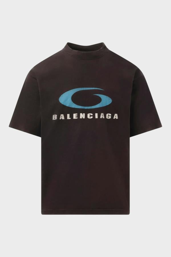 Balenciaga Sports Loop Icon Tee Black