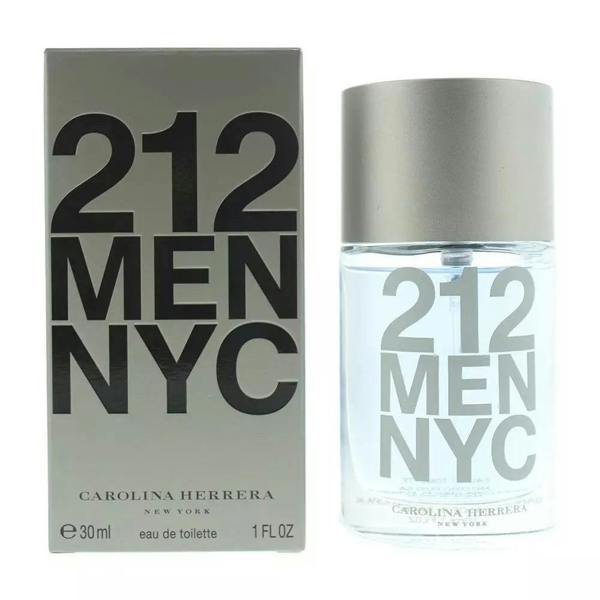 Carolina Herrera 212 Men Nyc 30ml Eau De Toilette EDT Spray For Him