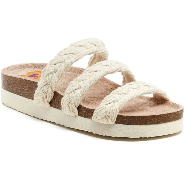 Rocket Dog Ashley String Braid Sandal - Natural