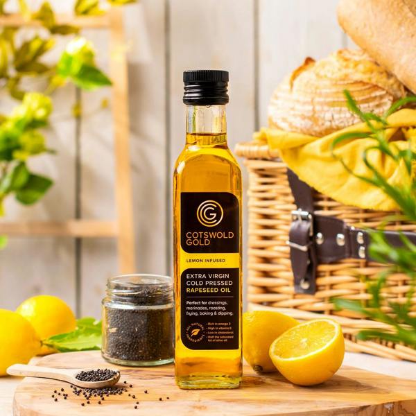 Cotswold Gold Rapeseed Oil Infusions - Lemon