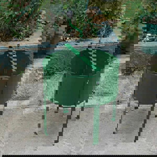 Gr8 Garden Rotary Soil Sifter Compost Sieve Large 18 Litre Earth Riddle Screener