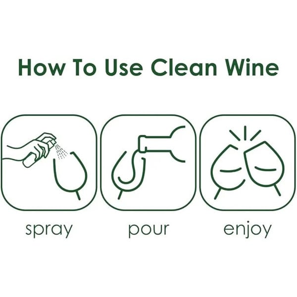 Clean Wine Hangover Be Gone! Sulphite Remover Spray