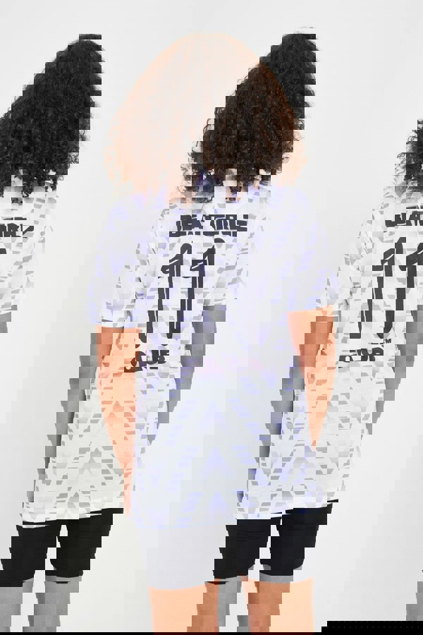 Beat Girlz Club Real Retro Football T-Shirt