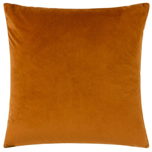 Paoletti Ledbury Jacquard Cushion Cover - Ginger/Grey