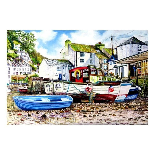 The House of Puzzles Polperro 1000 Piece Jigsaw Puzzle