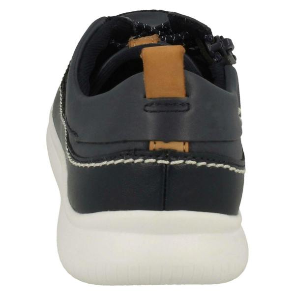 Clarks Boys Clarks Elasticated Lace Detailed Shoes Cloud Blaze