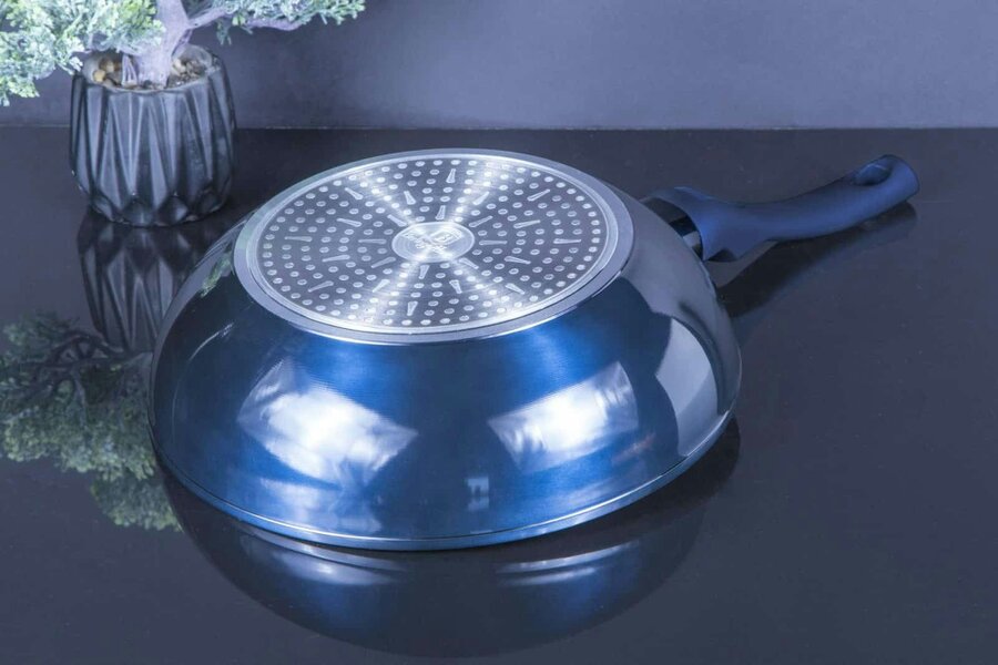 Berlinger Haus BH/1875 28cm Wok - Aquamarine Cookware