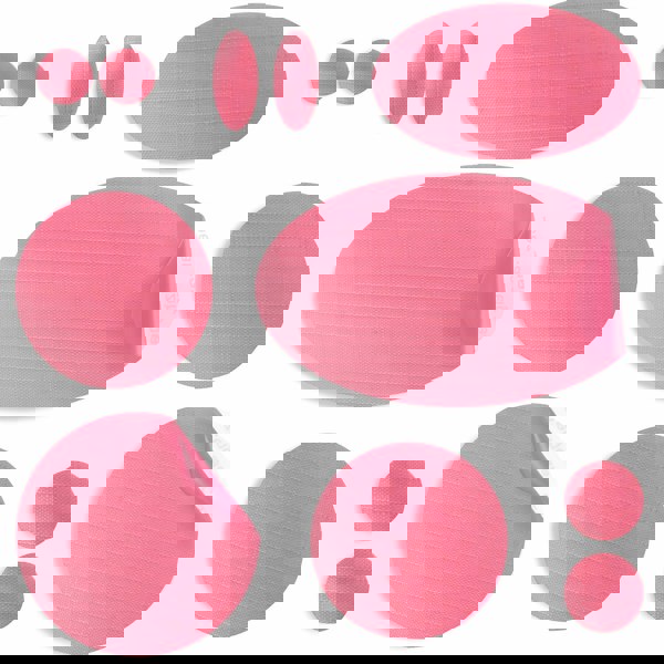 Pink Puffer Jacket Repair Patches | Waterproof, Pre-Cut, Self-Adhesive, Tear-Resistant (11 Pieces)