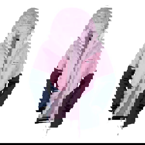 Mountain Warehouse Childrens/Kids Lightning II 3 in 1 Waterproof Jacket - Dark Blue/Pink - 