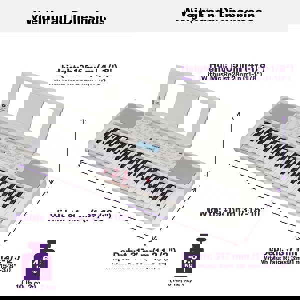 Yamaha EZ310 Light Up Keyboard