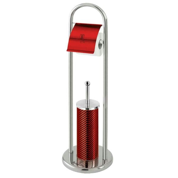 Berlinger Haus Toilet Brush & Paper Holder Berlinger Haus BH-6548 Burgundy Line