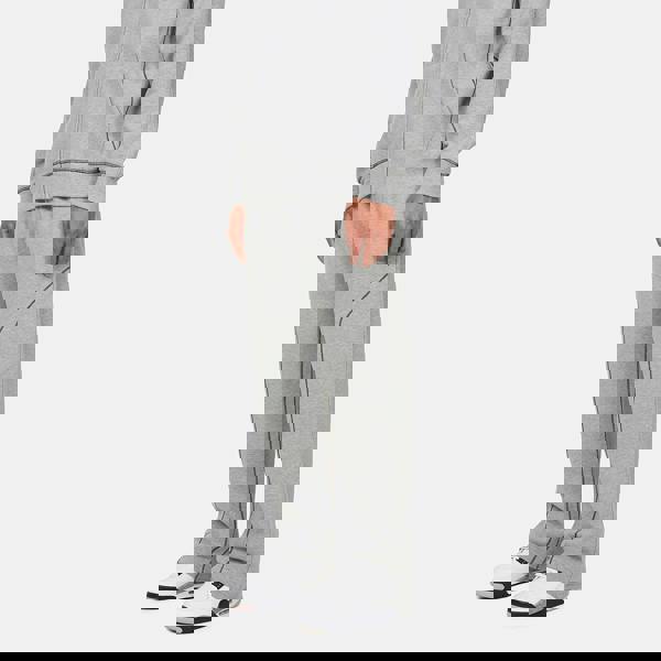 Good For Nothing  Grey Coverlock Stitching Baggy Joggers - Grey Image 4