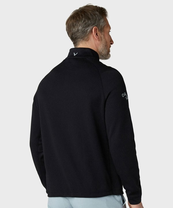 Callaway Golf Men's Callaway Golf Hex Fleece Half Zip Mid Layer {CG-KFD040}