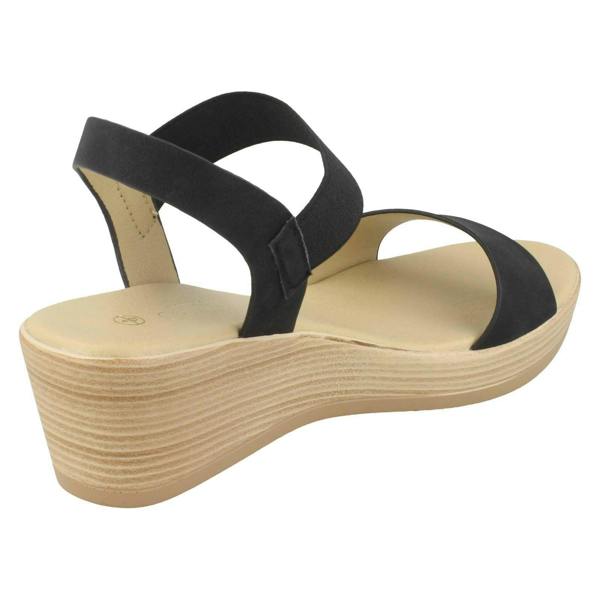 Savannah Ladies Savannah Mid Wedge Sandals