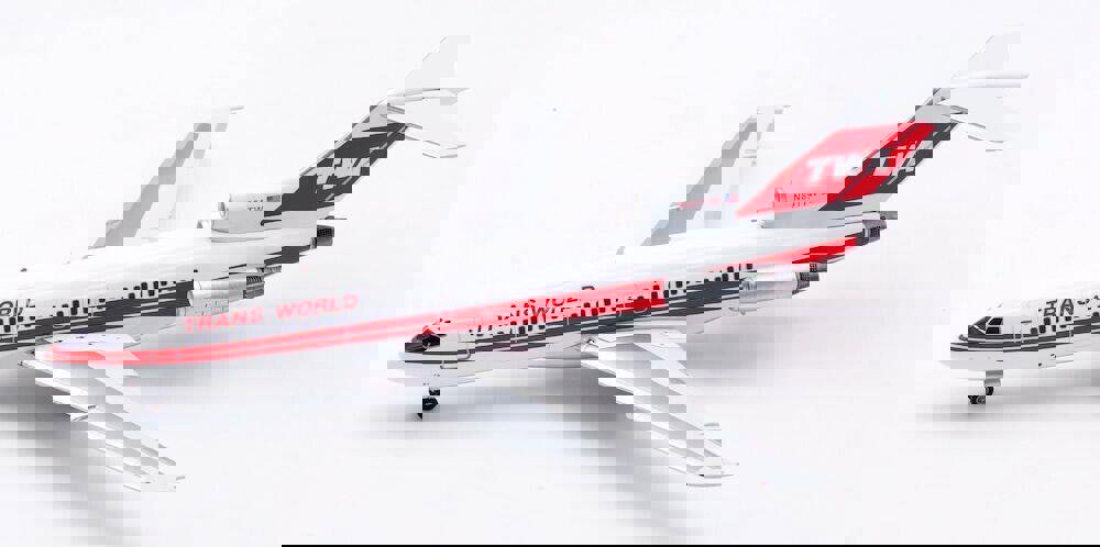 InFlight200 Trans World Airlines Twa Boeing 727-31C N891TW With Stand 1:200 Scale Inflight200 IF721TW0623