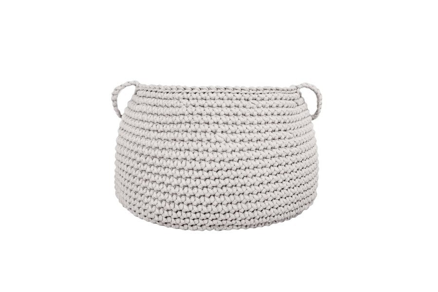 Medium cotton basket OATMEAL - Zuri House