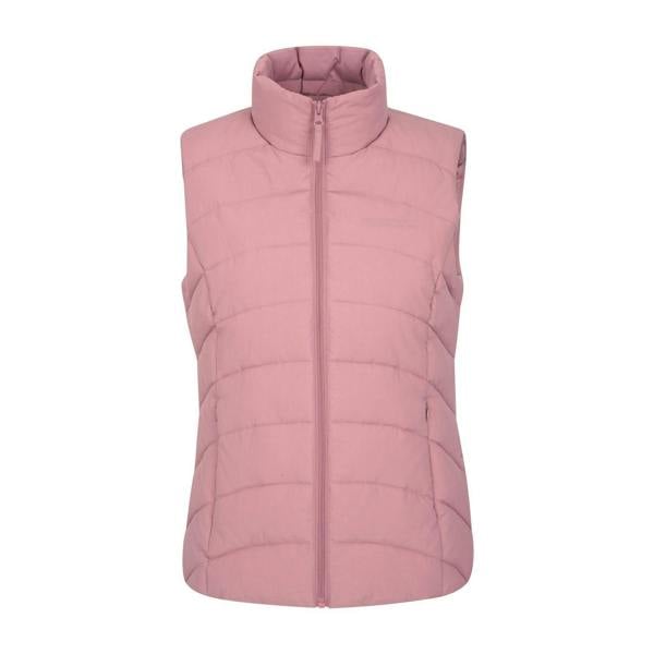 Mountain Warehouse Womens/Ladies Opal Padded Gilet - Soft Pink - 