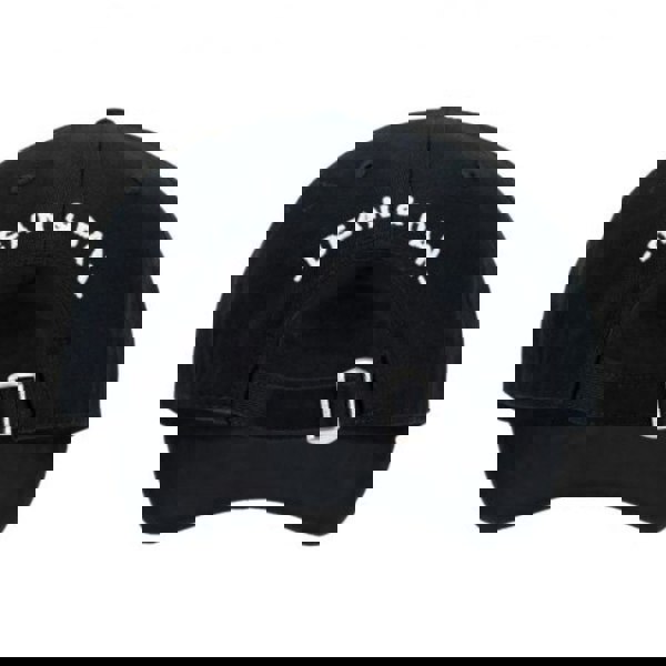 DSQUARED2 BCM0645 2124 Maple Leaf  Baseball Cap 2124 BLACK Hat One Size