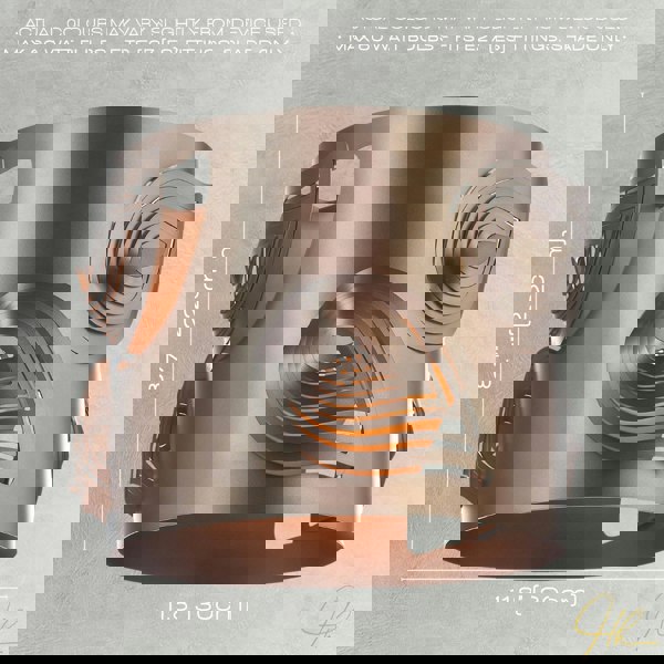 Matte Bronze Solid Metal Easy Fit Pendant Shade with Laser Cut Leaves Image 7