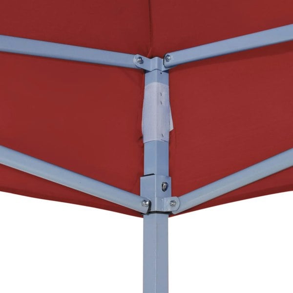 Berkfield Party Tent Roof 4.5x3 m Burgundy 270 g/m�__