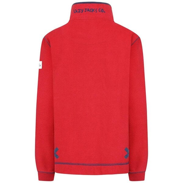 Lazy Jacks LJ301 - Ladies Pique Sweatshirt - Red