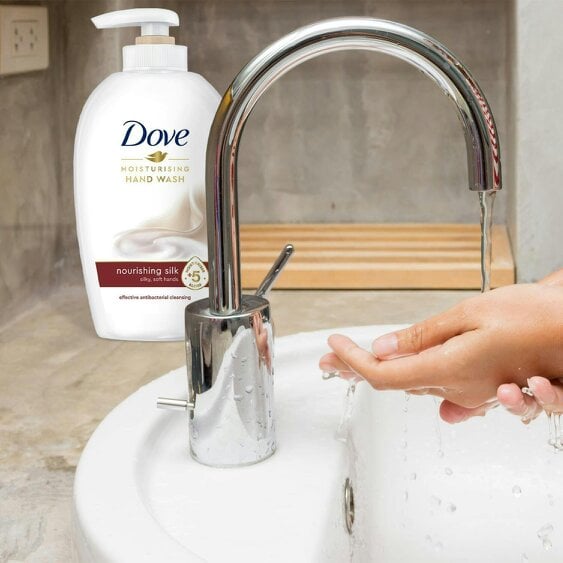 Dove Moisturising Hand Wash Nourishing Silk for Silky & Soft Hands 250ml, 18 Pk