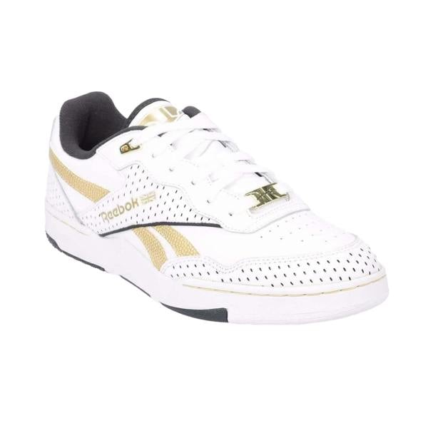 Reebok Womens/Ladies BB 4000 II Leather Trainers - White Gold