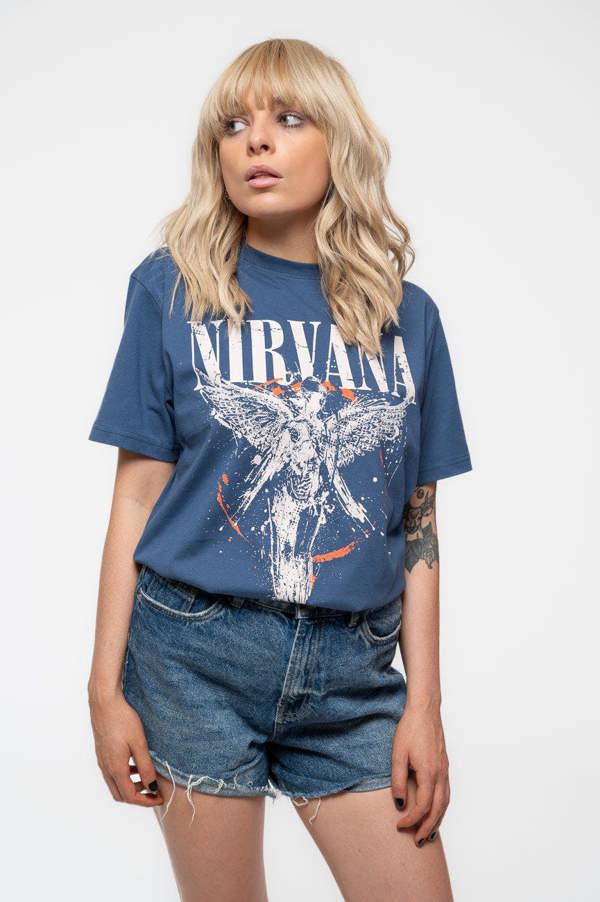 Nirvana In Utero Distressed T Shirt