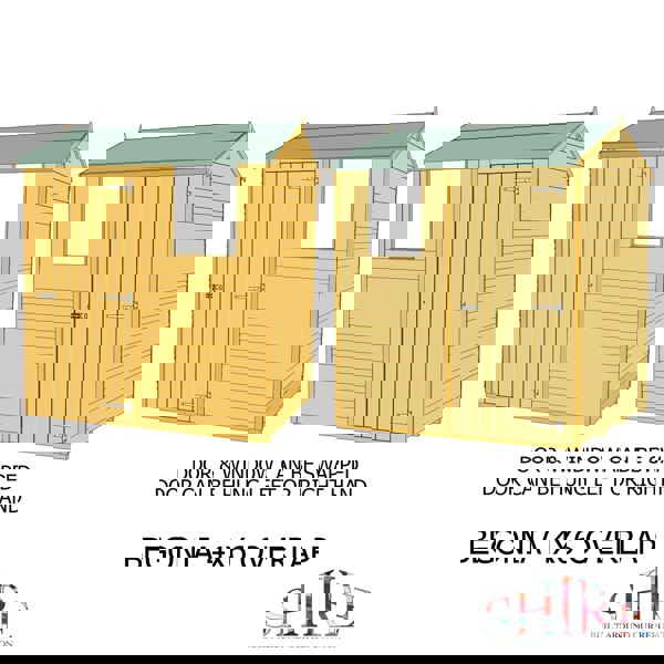 Shire Overlap 6x4 Reverse Apex Storage Shed - Best Shed