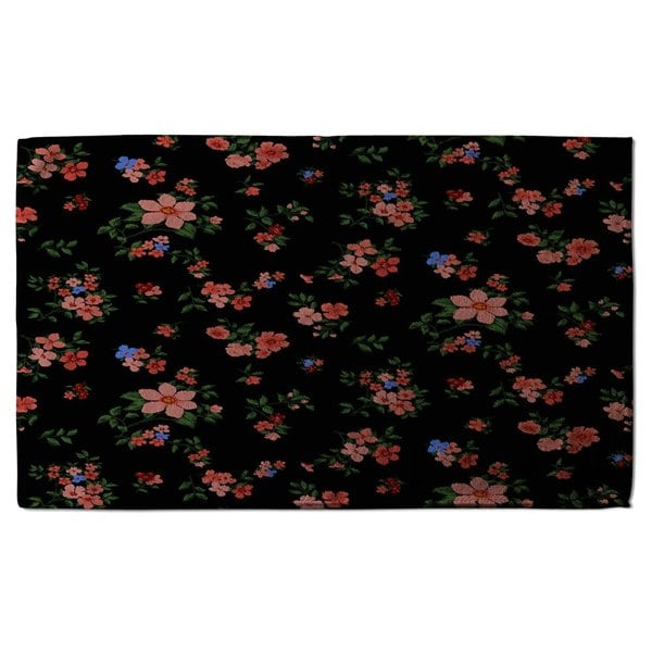 Benjamin Tate Design Beautiful Pink Flowers (Bath Towel)