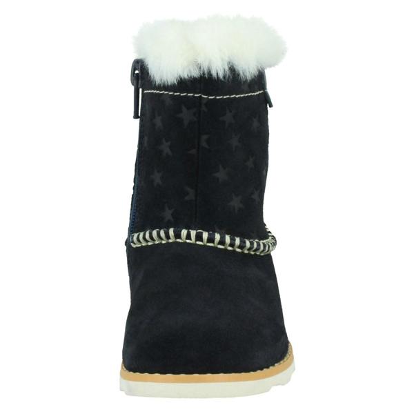 Clarks Girls Clarks Casual Warmlined Boots Crown Piper