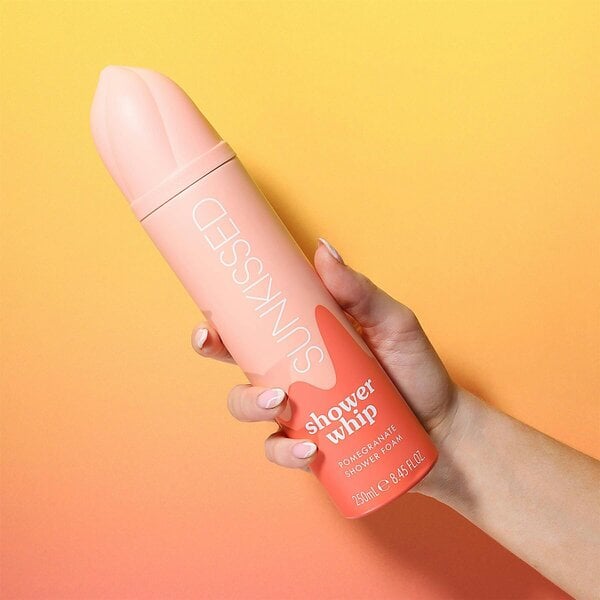 Sunkissed Shower Whip Pomegranate Shower Foam 250ml