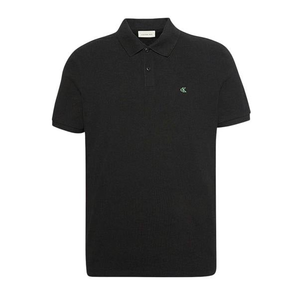 Calvin Klein Mens Polo Shirt - Black - 