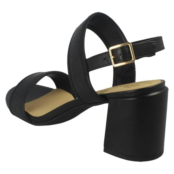 Clarks Ladies Clarks Heeled Sandals Ezoria Sling