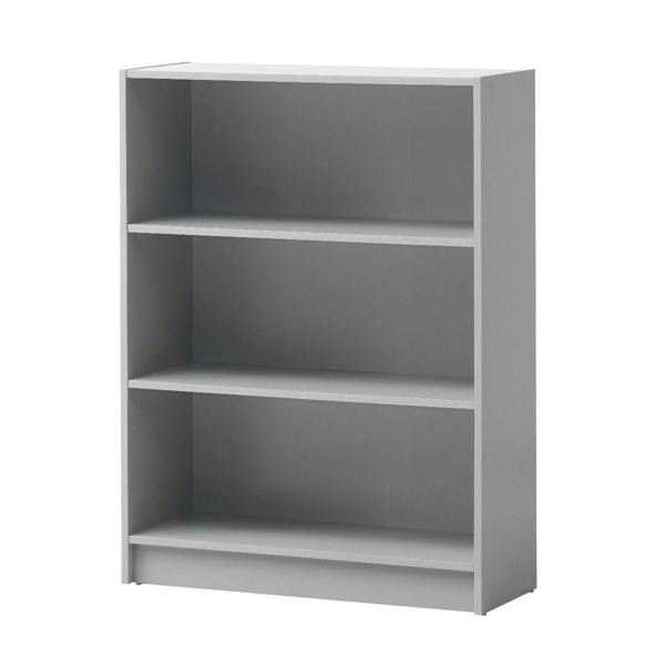 Timber Art Design 3 Tier Bookcase Wide Display Shelving Storage Unit Wood Furniture
