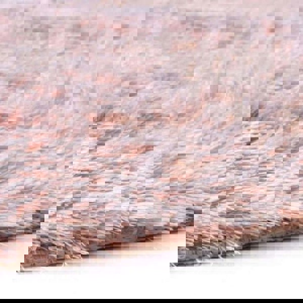 Machine Washable Shaggy Rug Plain Design in Pink – The Rugs