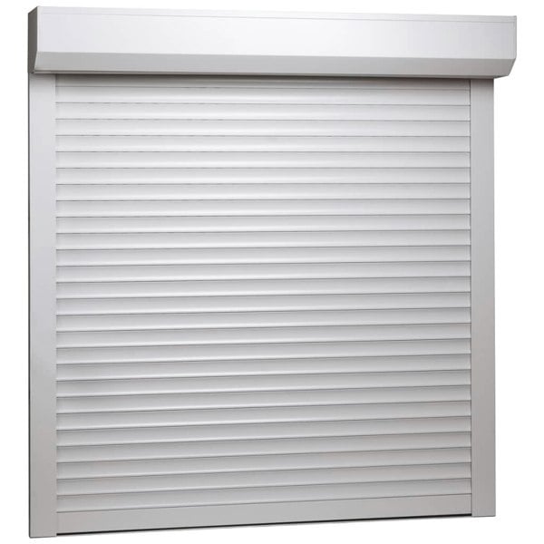 Berkfield Roller Shutter Aluminium 100x100 cm White