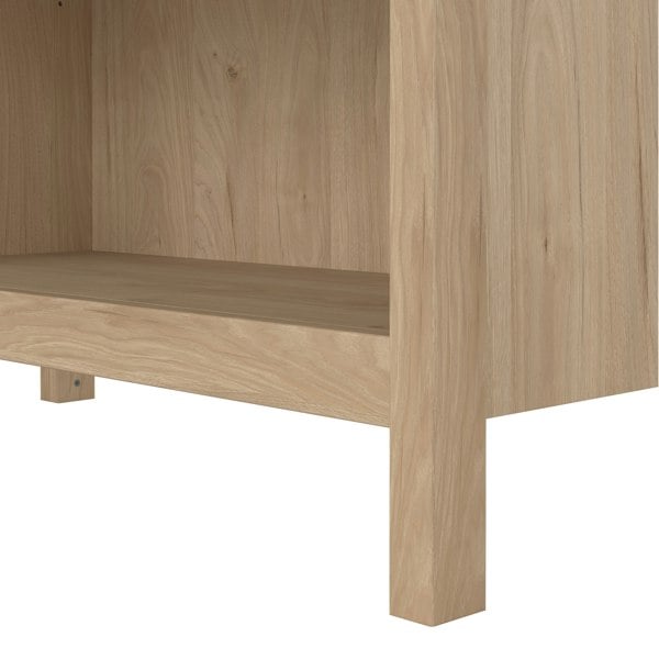 Furniture To Go Madrid Bookcase in Jackson Hickory Oak