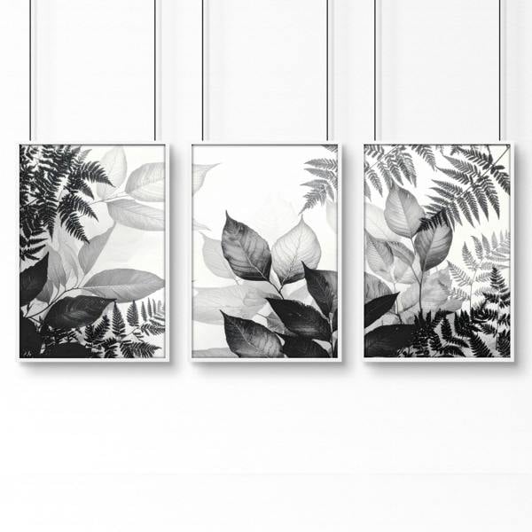 Botanical Wall Art | Set of 3 Botanical Wall art Prints