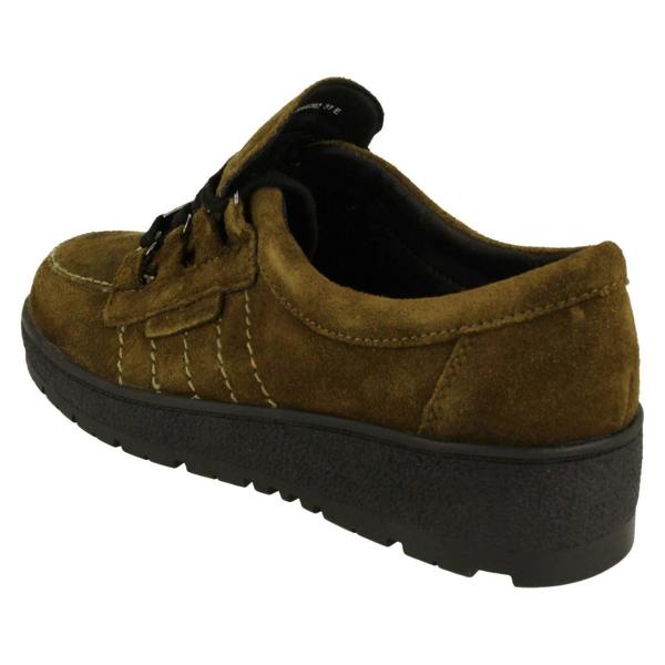 Van Dal Ladies Vandal Lace Up Casual Shoes Pepper