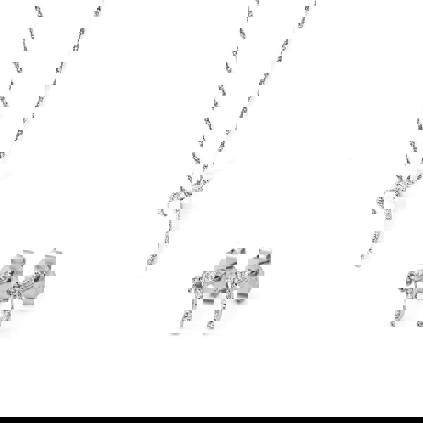 Say It With Luxe Initial Gift Set - Sterling Silver